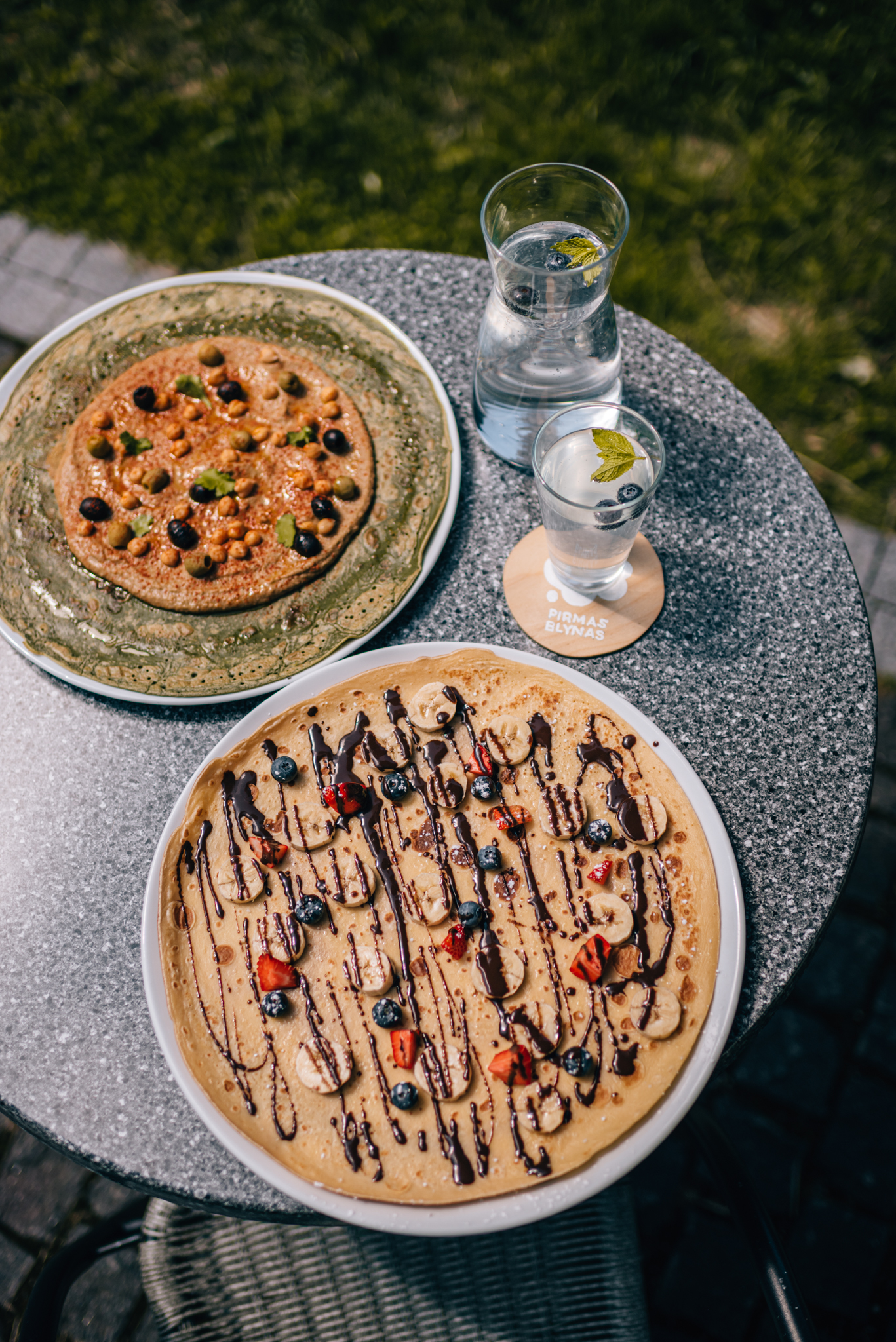 Saldus veganiškas blynelis