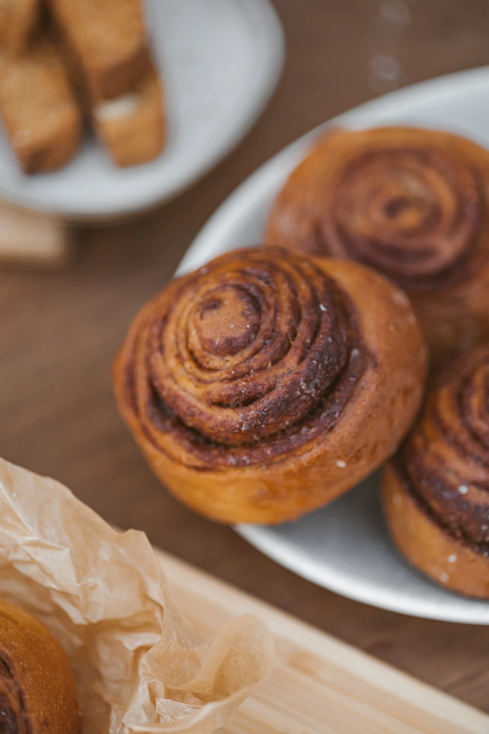 Veganiskos cinamonines bandeles