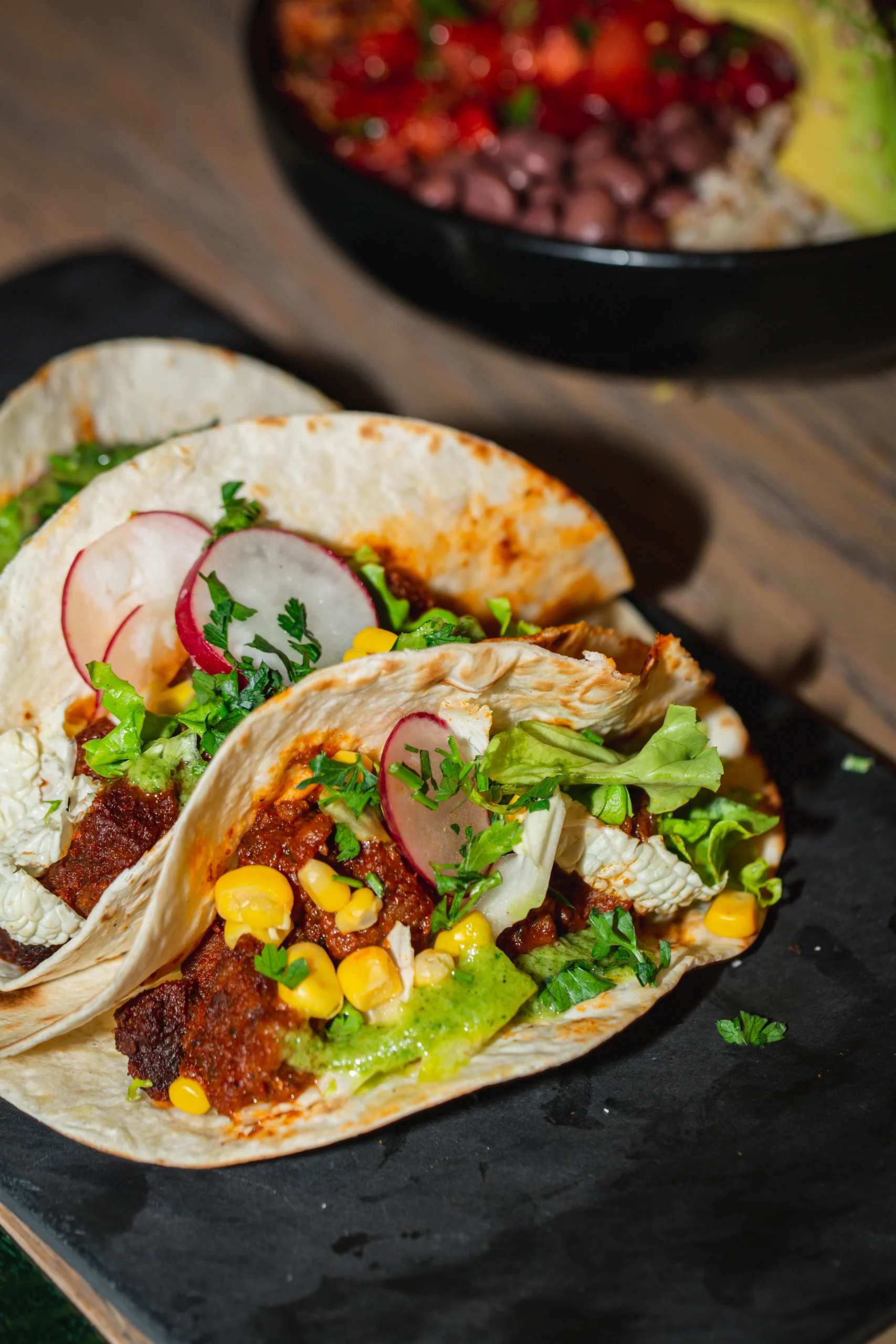 Veganiskos tacos