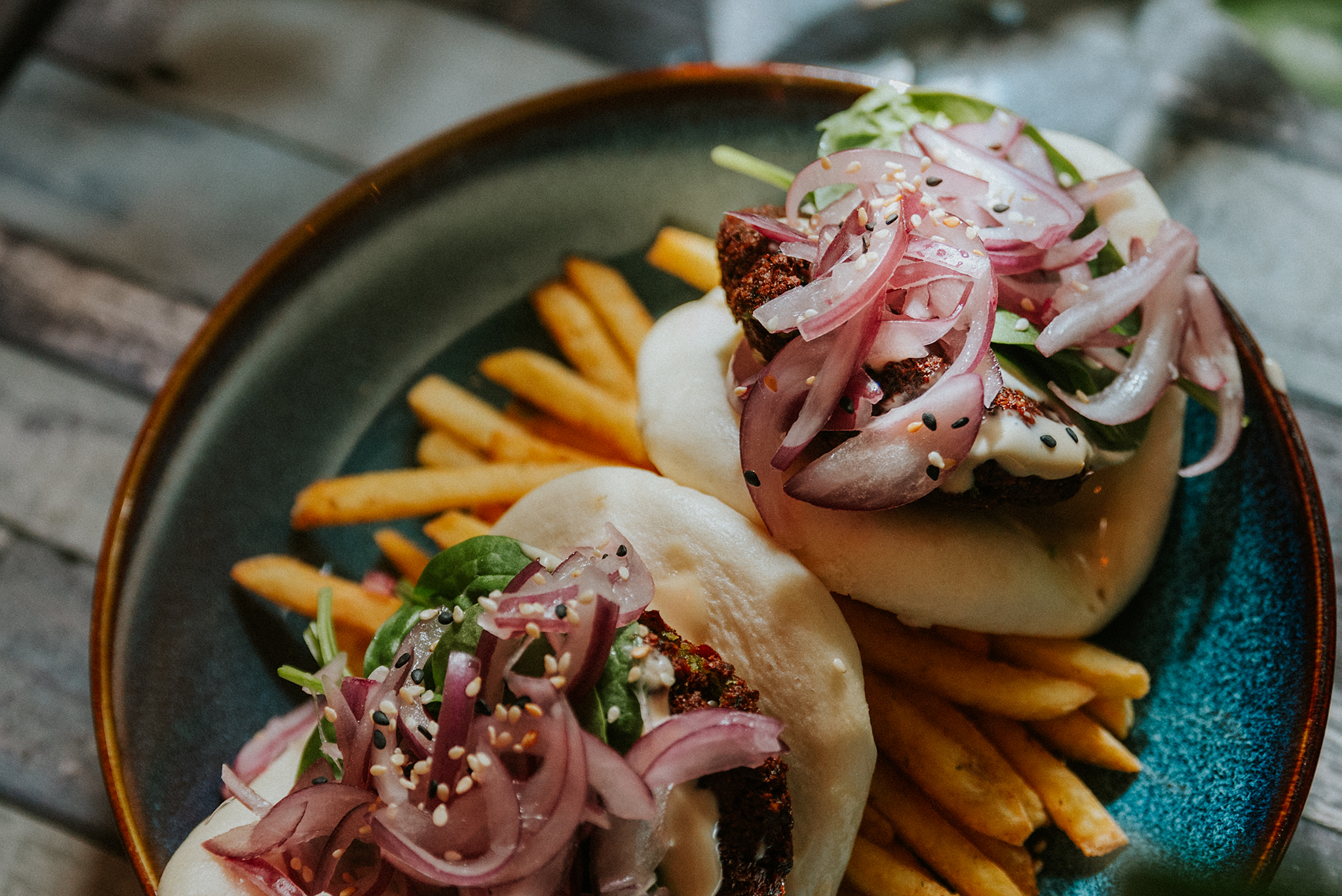 Vegan bao bandele