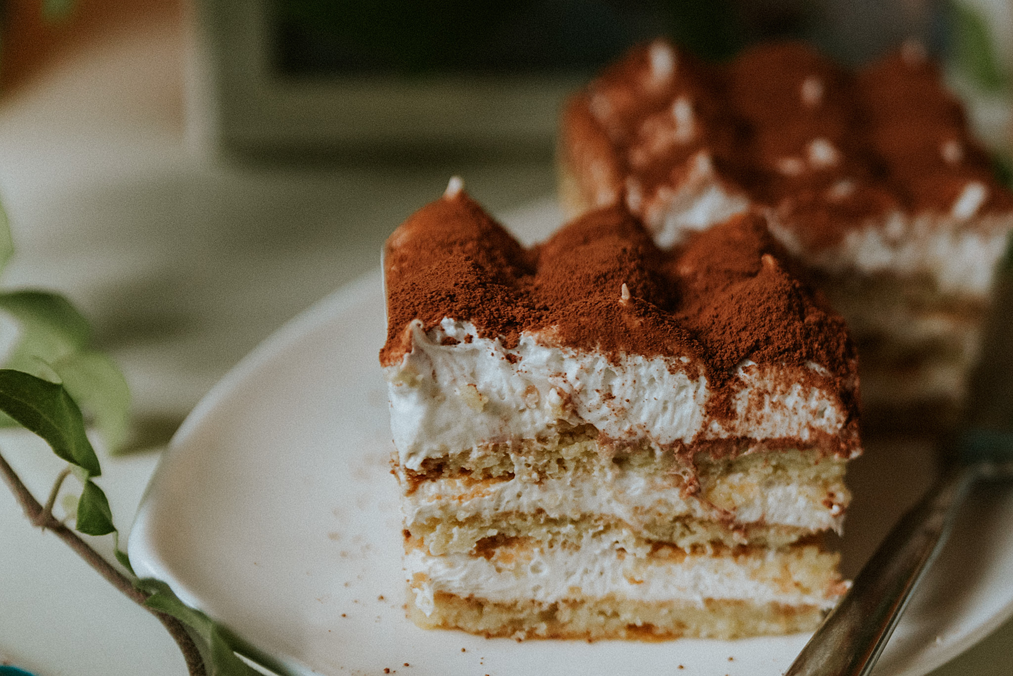 Vegan tiramisu