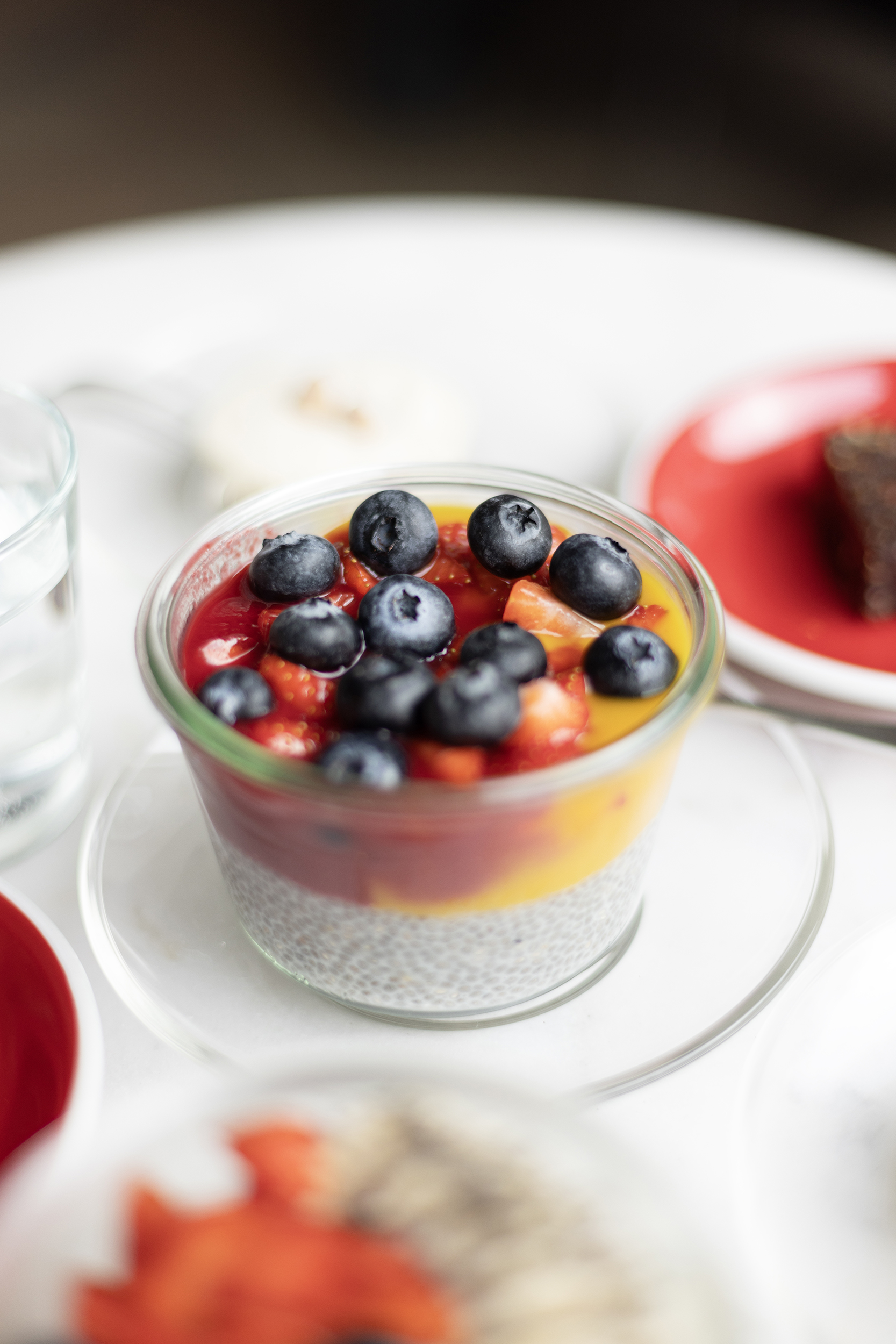 Vegan chia pudingas