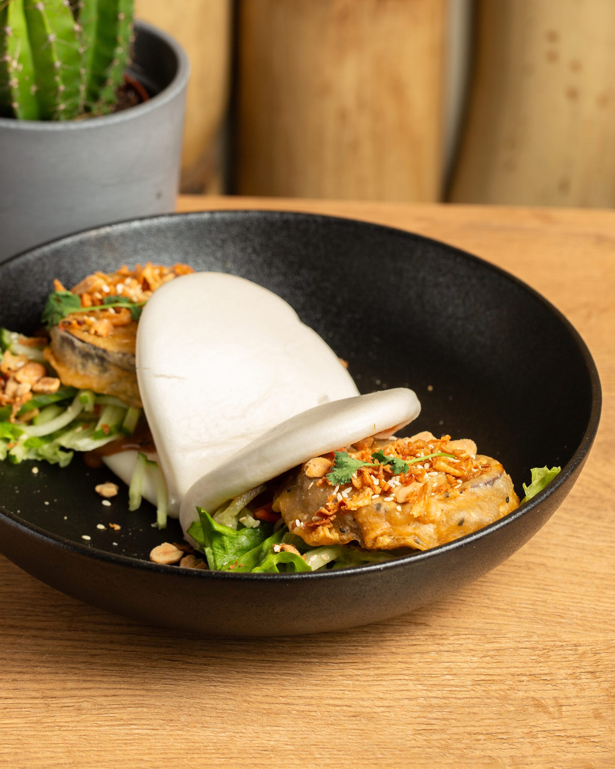 Veganiskos bao bandeles