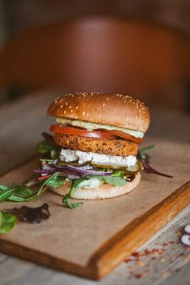 Augalinis burgeris Doda užkandinė