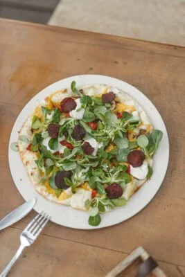 Augaline pica Mamma Pizza picerijoje
