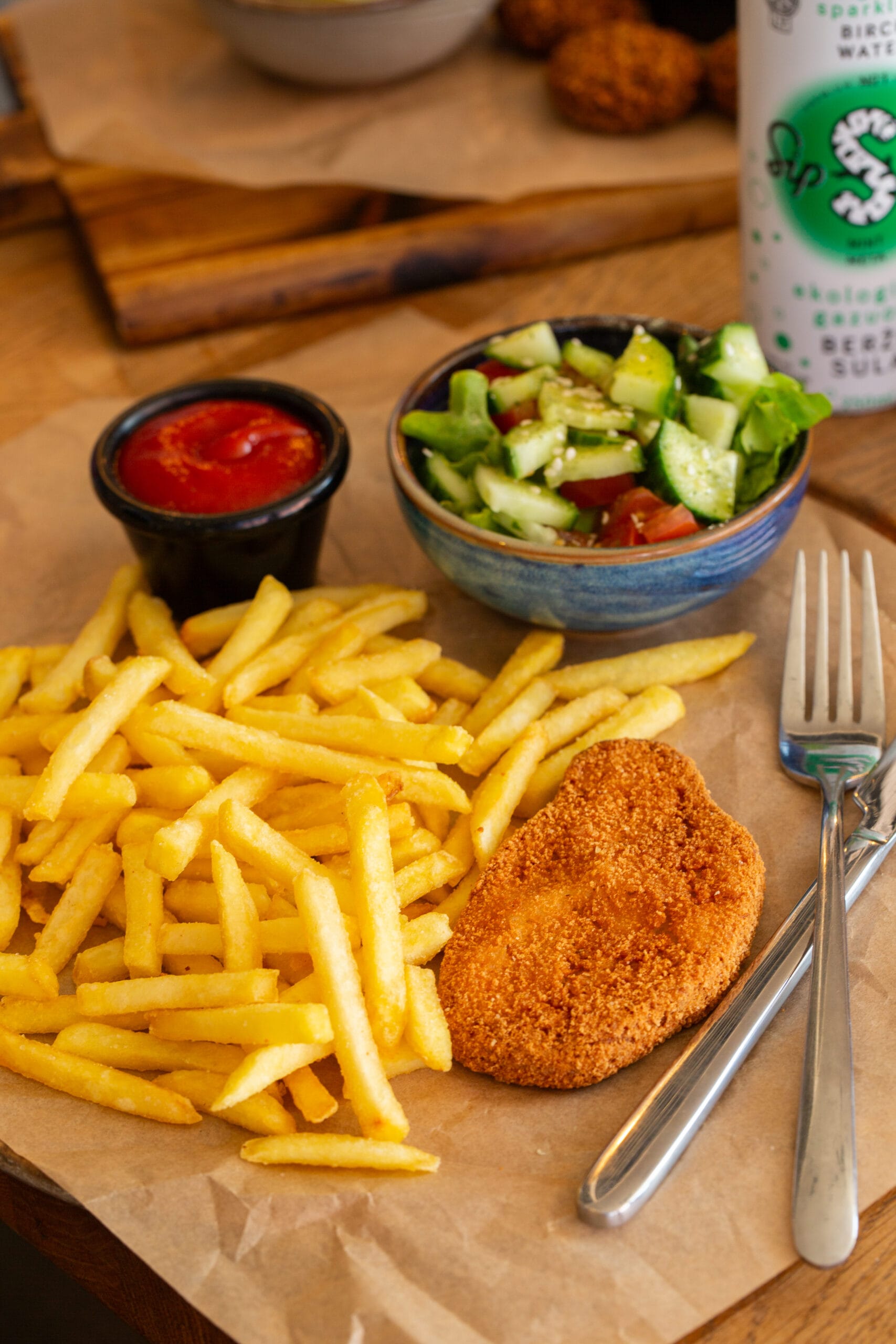 Veganiškas šnicelis