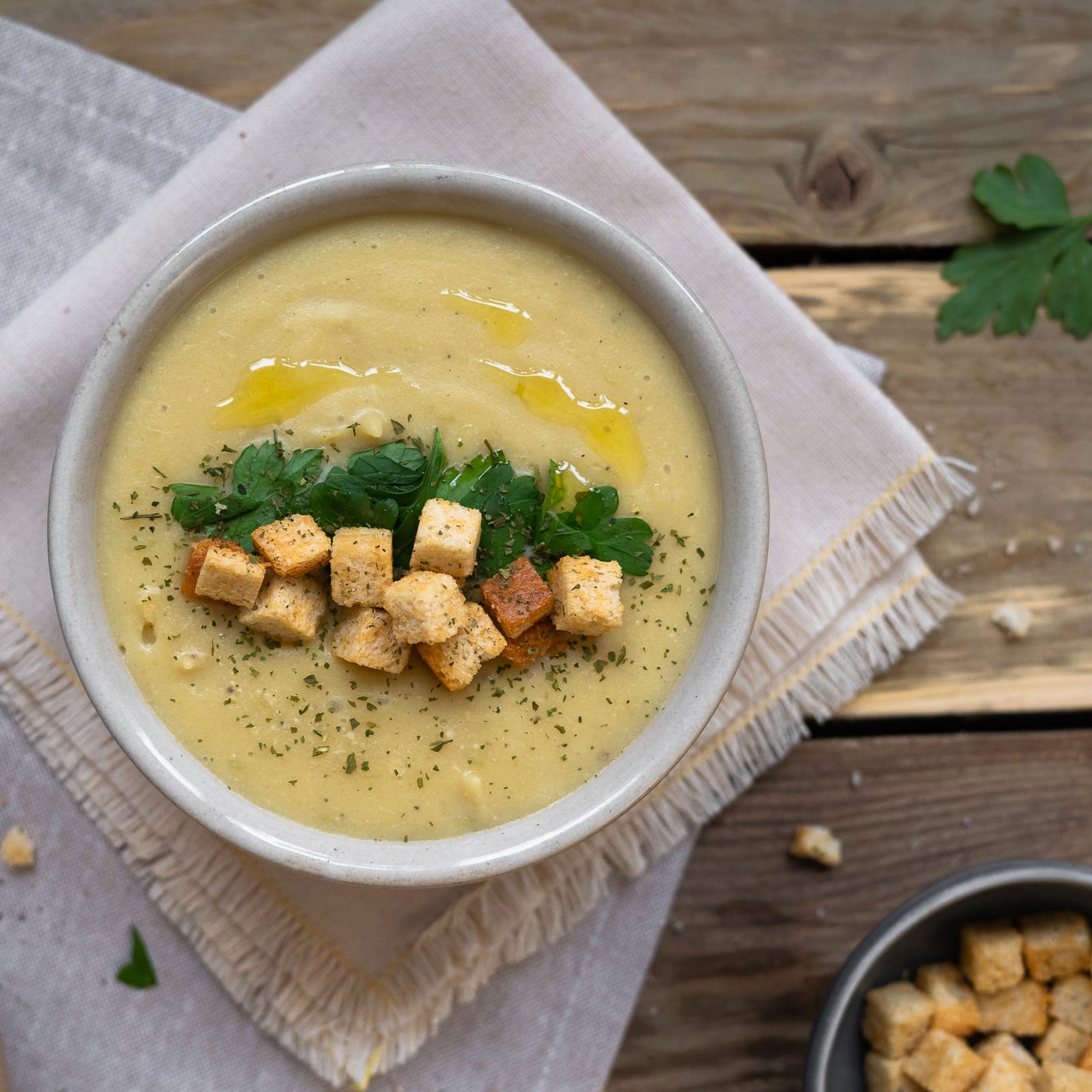 Kreminė bulvių sriuba