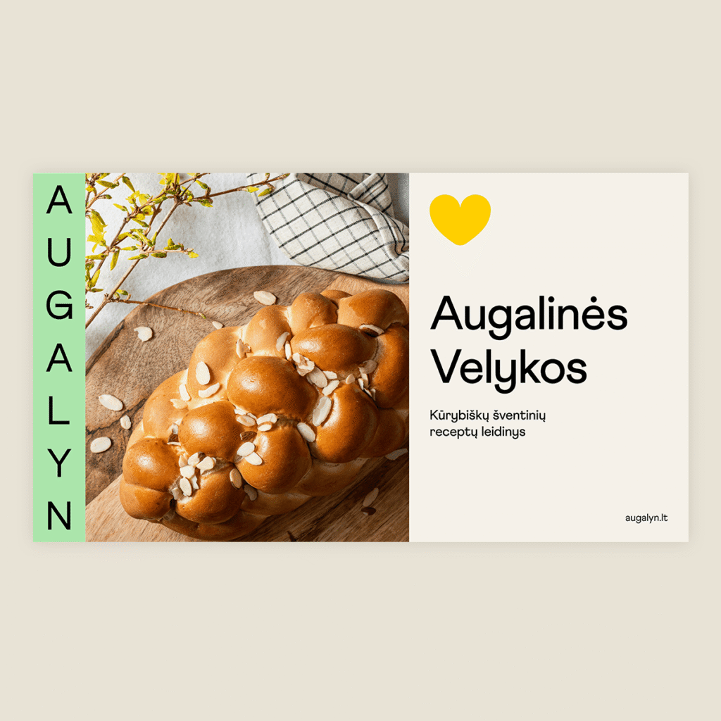 "Augalinės Velykos" leidinio viršelis