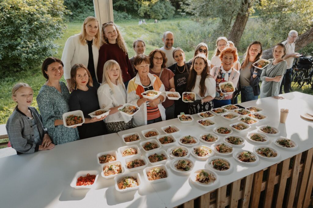 Dirbtuvės Augaliniame piknike